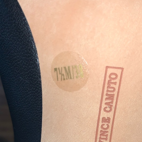 Black Vince Camuto Slingback Heels - Picture 6 of 6